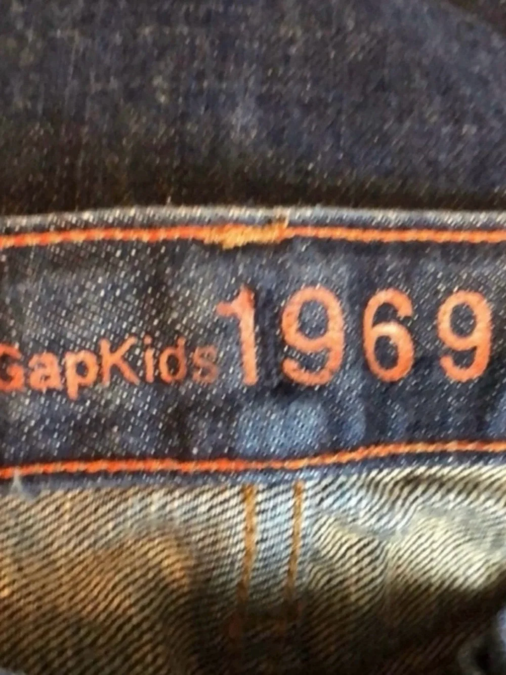 Gap Jeans Kids Boys Original Slim Leg Denim Blue Jeans Casual Preppy Sz 10 Slim